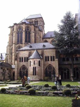 The high cathedral 'St. Peter' at Trier, Germany