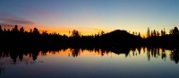 Sunrise on Sprague Lake