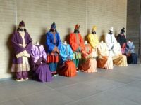Japanese costumes at the museum