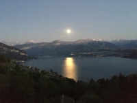 Moon Ober lake of Thun bearbeiten Interlaken