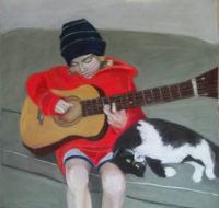 Musician and His Mews