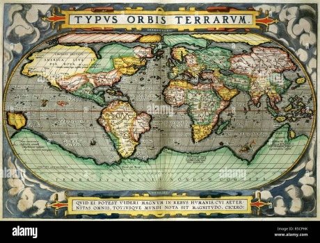 Abraham Ortelius - Typus Orbis Terrarum