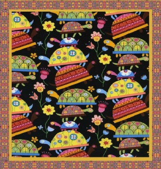 Solve Blooming Turtles jigsaw puzzle online with 169 pieces
