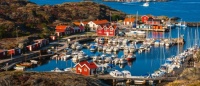 Sweden Houses and Boats