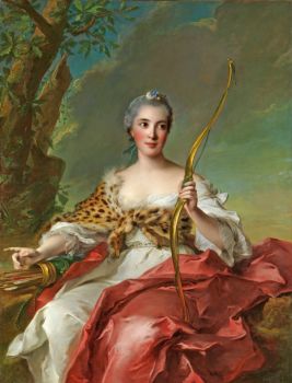Jean-Marc Nattier Madame de Maison-Rouge as Diana 1756