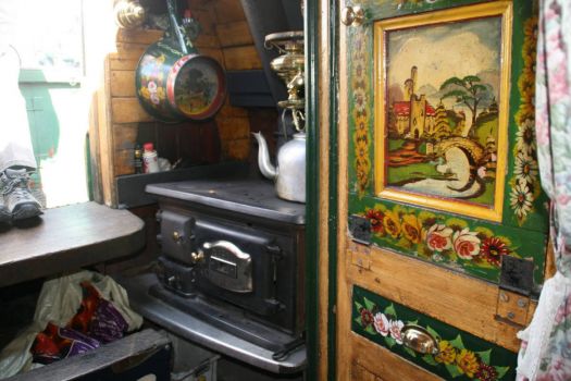Canal Boat Kitchen
