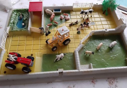 Toy farmyard