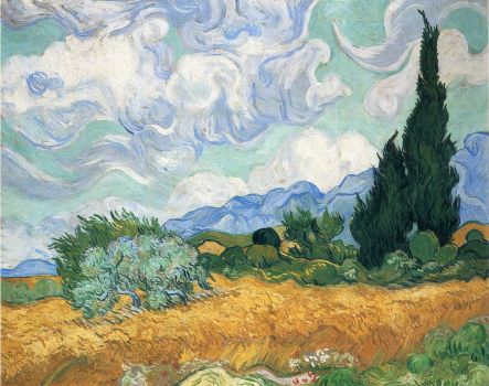 Jigsaw Puzzle | 500 pieces | Vincent_van_Gogh_-_Wheat_Field_with ...