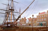HMS Trincomalee, Hartlepool, England. Oldest warship afloat in Europe.