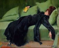 Ramon Casas i Carbó - Young decadent (After the Ball), 1899