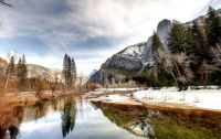 Yosemite river in California
