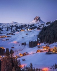evening in the mountains - Austria