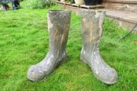 Dirty boots