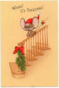 Mouse at Christmas