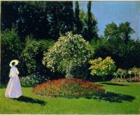 Claude Monet - Jeanne-Marguerite Lecadre in the Garden, 1866 (Jun17P03)