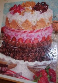 a yummy puzzle completed