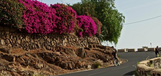 Bikers on Tenerife, Spain