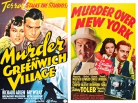 Murder in Greenwich Village ~ 1937 and Murder Over New York ~ 1940