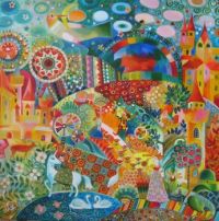 Bathing of the Unicorn - Oxana Zaika