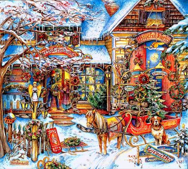 Jigsaw Puzzle | The Christmas Store | 56 Pieces | Jigidi