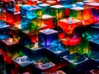 Color Cube Stacks