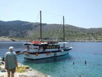 Round the Island boat trip. Symi, Greece
