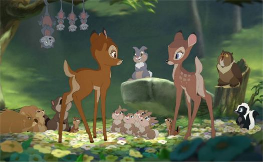 Bambi and friends