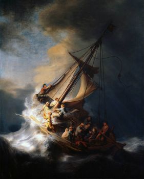 Rembrandt Chris tin the Storm on the Lake of  Galilee