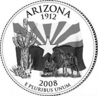 My entry for the Arizona State Quarter