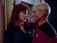 TNG: Picard and Crusher--Naked Now