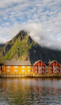 Fishing Village -- Lofoten Island, Norway....