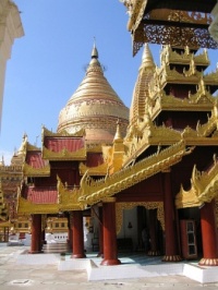 Temple in Bhagan, Myanmar (Burma)-2008