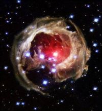 Expanding Halo of Light-Distant Star