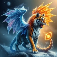 Tiger of fire and ice
