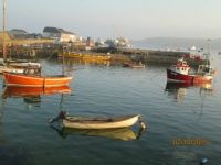 Early morning light, St. Mary's Harbour, Isles of Scilly