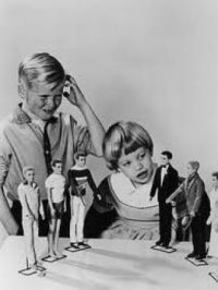 Attention: This is a blurry image, don't solve it. Vintage Ken Doll Photo 1960 era