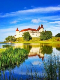 Castelo de Lacko na ilha de Kallandso, Suécia !!!