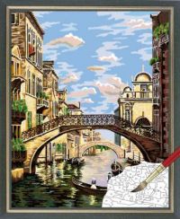 Venetian Bridge Paint-By-Number