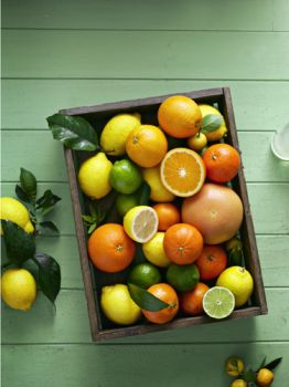 Vitamin C in a crate