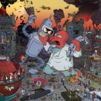 Futurama Bender vs Zoidberg