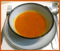 Paprikasoep ,  Bell pepper soup.