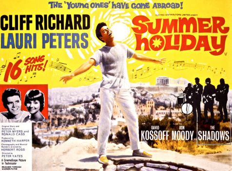 SUMMER HOLIDAY - CLIFF RICHARD  1963 MOVIE POSTER