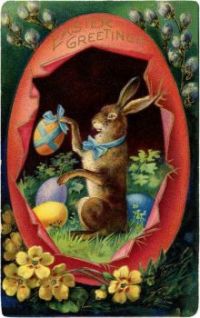 Victorian Easter Bunny