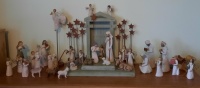 My Willow Tree nativity and angel collection