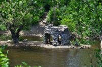 Little stone shelter on the Rum River