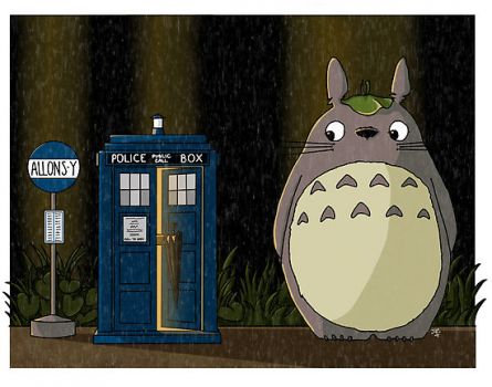 doctor who and totoro