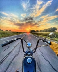 Riding into the Sunset