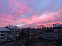 Sky in the morning