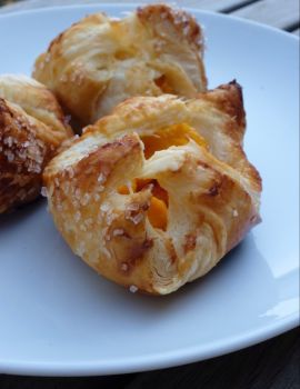 Peach pastries