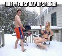 Happy 1st day of spring from Canada!